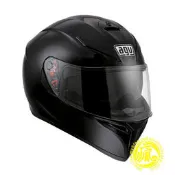 新莊【騎士瘋】義大利 AGV K-3 SV 全罩  內墨片 抗刮 抗UV 快拆鏡片 內襯可拆 亮黑