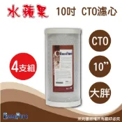 EssenPure 水蘋果 高品質10英吋大胖CTO濾心(4支組)