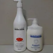 綠藻年輕貴族 天然柑橘冰涼洗髮精+葉綠素護髮素(1000ml)