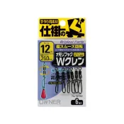 【OWNER】歐娜 Original Parts 轉環別針 黑金 磯釣 釣魚 | AURA專業品牌釣具館
