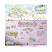 asdfkitty可愛家精品店 asdfkitty*日本san-x角落生物鐳射閃光星星摺紙6張-日本製