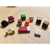 Minecraft 麥塊 3D列印 積木 擺件 玩具 借詞 磁力方塊 鑽石劍