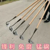 千織屋 園藝種菜器具器具勞作工具園藝農用園林小鋤頭神器除草老式手專用鋤頭剷草器具家用農用開荒工具鬆土