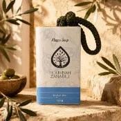 【PURESENCE 樸香氛】敘利亞薩納貝莉100%純橄欖油懸掛式快乾阿勒坡古皂125g（全膚質適用）