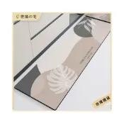 (店+)珪藻土/皮革材質 侘寂風廚房地墊 大尺寸珪藻土地墊 吸水吸油皮革地墊 廚房地墊珪藻土 北歐地墊 防滑墊腳踏墊