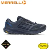 悠遊山水戶外生活館 【MERRELL 美國 男 NOVA 3 GORE-TEX 防水輕量越野健行鞋《深藍》】 ML067779/登山鞋/戶外鞋