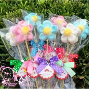 ◇儷人館◇幸福花語～3色小花義大利造形棉花糖(二次進場.喜糖、糖果.婚禮小物.生日派對.送客禮/園遊會/幼稚園/活動)