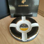 【現貨附發票】古巴官方配件 Porcelain Ashtray COHIBA CLASSIC 陶瓷菸灰缸 (4支)