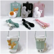 全新正品·星巴克柯基尾巴零錢證件掛牌~星巴克櫻花貓尾巴零錢證件掛牌~星巴克柯基尾巴便利單杯提袋~星巴克灰貓尾巴零錢證件掛