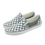 【VANS】休閒鞋 Classic Slip-On 男鞋 女鞋 灰 白 棋盤格 懶人鞋 VN000DAHRV2