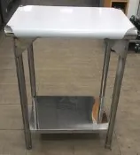 冠億冷凍家具行 【台灣製造】加強型不鏽鋼工作台2尺X1.5尺X2層/不鏽鋼料理台白鐵桌2尺X1.5尺X2層
