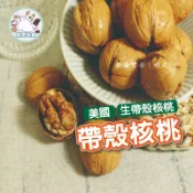 🔥美國帶殼核桃 生核桃 生帶殼核桃 帶殼 核桃 紙皮核桃 無添加 需拿硬物敲開 剝殼器 600克(量販包)【揪愛零食】