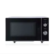 【TOSHIBA 東芝】(霧面福利品)20L平台式電控旋鈕微波爐(MC-AM20P(WH))