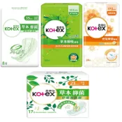 (店+)【Kotex 靠得住】草本抑菌 任選 23cm*17片 / 35cm * 8片 / pH5.5 17.5cm*24片 / 14.5cm*56片