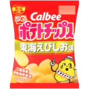 【蝦皮直營】Calbee 卡樂先生蝦鹽味洋芋片 53g 日本零食 餅乾 點心 薯片 薯條
