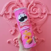 韓國限定 PRINGLES 品客 洋芋片 奶油焦糖口味 110g 粉紅品客 奶油焦糖洋芋片 品客洋芋片 洋芋片 韓國零食