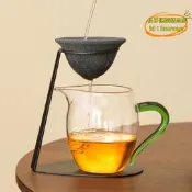 【臺灣現貨】無孔茶漏茶濾公道卑茶水分離茶濾網一體泡茶神器過濾小青柑泡茶壺