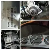 BMW E30 E36 M43 M42 M44 啟動馬達 壓縮機 空氣流量計 201 203 204 134 儀表板