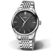 ORIS豪利時 Artelier系列 經典簡約機械腕錶 40mm/0173377214053-0782179