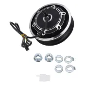 【Lixada】電動滑板車輪轂電機 48V 1000W 自行車無刷盤式製動器適用於 10 英寸外胎
