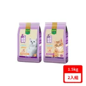 【全聯線上購】【Petlife 寶多福】活力成貓(泌尿道保健/體態控制)配方 1.5kg 貓糧(*2入組)