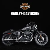 🈶現貨✅1:12 哈雷 2014 Sportster Iron 883 美式重機模型  哈雷883 路王