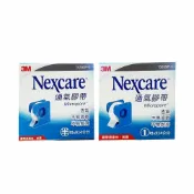 【合生藥局】3M Nexcare 通氣膠帶 白色 半吋x914公分/1吋x914公分 含切台 效期規格