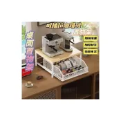 (店+)咖啡機收納架 廚房微波爐置物架 置物架 吧臺置物架 茶包收納架 烤箱收納架 電鍋收納架 空氣炸鍋收納架 收納架