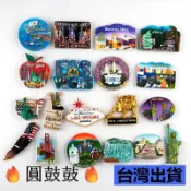 臺灣出貨 美國 3d 冰箱貼旅行收藏紀念品紐約冰箱磁鐵時代廣場自由女神像形狀