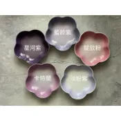 【愛咪雜貨小舖】全新 Le Creuset 深花盤 大深花盤 深盤 花型盤 花形盤 盤子 餐盤 20cm