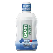【DOKODEMO】三詩達 SUNSTAR GUM 佳潔士 GUM・PLUS 漱口水 低刺激無酒精型 450ml