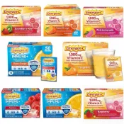 現貨🇺🇸美國原裝Emergen-C Immune+維他命C 1000mg +D+鋅 發泡飲補給飲沖泡飲 美國代購