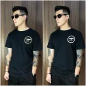 美國百分百【全新真品】Boy London 短袖 棉質 T恤 BOY 上衣 logo 短T 黑金/黑白 CU02