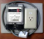 阿球=PTF電錶60A電表 單相二線瓦時計 租屋套房冷氣專用分電表 冷氣分電錶 220V冷氣分電錶110V家電