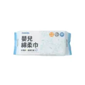 (店+)【Piyo Piyo 黃色小鴨】珍珠紋柔韌升級嬰兒綿柔巾(乾的濕紙巾 嬰兒乾濕兩用巾)(80抽/包)