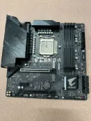 三和電腦配件店 技嘉 B560M AORUS ELITE 小雕 主板 二手 如圖 擋板 正版 技嘉 B560 MicroATX 中板 支援 第十 十一 代 Intel CPU M2 插槽