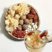 (店+)【GreenMarket 青市集】蓮子銀耳露 170G 白木耳 蓮子 紅棗 桂圓 枸杞