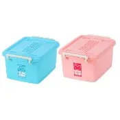 【KEYWAY 聯府】艾米滑輪整理箱13L-3入(收納箱 置物箱 MIT台灣製造)