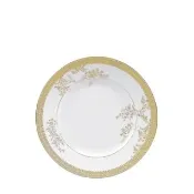 【WEDGWOOD】Vera Wang 黃金蕾絲盤20cm(官方直營)