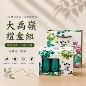 (店+)「大禹嶺禮盒組」繽紛典雅・2兩裝*2（共四兩）✨茶葉禮盒 大禹嶺 碧綠溪 華岡茶 梨山茶