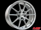 【員林 小茵 輪胎舘】美國品牌 MS正品 MS31 旋壓圈 18吋 5孔車系適用 8.5J 銀底髮線 (配胎套餐大折扣)