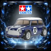 【日本直送】TAMIYA 1/10 MINI Cooper Racing MB-01 前驅電動遙控車 組裝套件