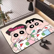 💞臺灣出貨💞【秒吸水】浴室吸水地墊衛生間防滑腳墊廁所門墊入戶門口耐髒地毯