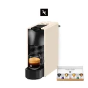【Nespresso】獨家色Essenza Mini 柔霧杏膠囊咖啡機獨賣多規格組/贈咖啡組
