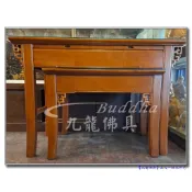 【九龍佛具】頂級柚木洋花神桌(寬五尺一 高三尺六)佛像木雕藝品佛桌佛櫥佛聯神明彩公媽龕佛具用品零售批發@台北板橋
