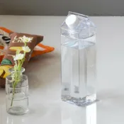 菲斯質感生活購物 日本製 透明方形冷水壺 輕量耐用 500ml 1000ml | 冷泡茶水壺 冷水壺 造型水壺 夏日必備冷泡茶 日本進口 - 冷泡麥茶 冷泡茶 1000ml 500ml 日本製 透明方形可橫放冰箱收納 冷水壺 輕量耐用 兩款可選 夏日必備冷泡茶 日本進口 水壺