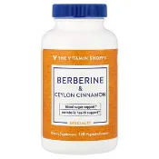【iHerb】The Vitamin Shoppe, 小檗鹼和錫蘭肉桂，120 粒素食膠囊