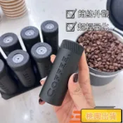 [臺灣出貨]【咖啡玩家必備】咖啡豆分裝瓶 密封保存罐 聞香瓶試管組 展示收納架套裝 咖啡器材