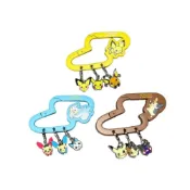 (店+)【POKEMON 精靈寶可夢】韓國限定 登山扣 皮丘 黃/莫魯貝可 咖啡/帕奇利茲 藍 POKEMON-ACC
