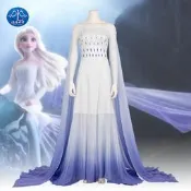 《實在購COS服》漫路云霄 動漫電影冰雪奇緣2艾莎公主Elsa同款cosplay衣服服裝